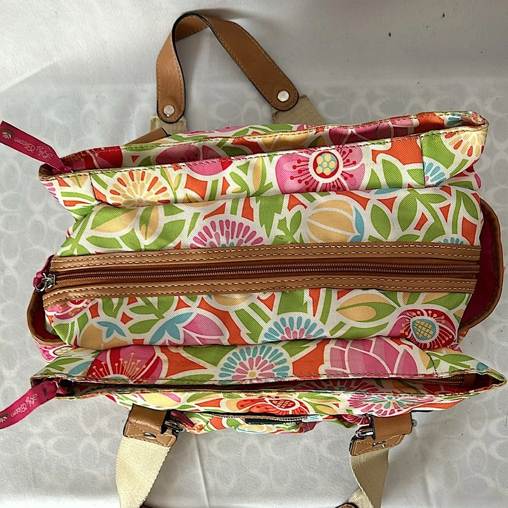 Lily Bloom Super Cute Multicolor Floral Tote Purse Bag πΈπΈ - Picture 5 of 16